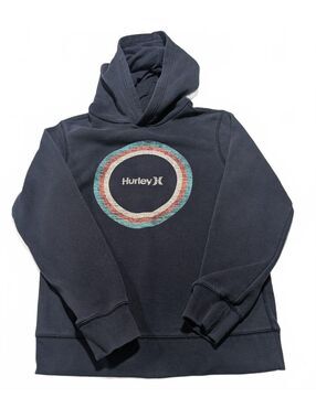 Hurley Retro Circle Logo Fleece Pullover Hoodie
